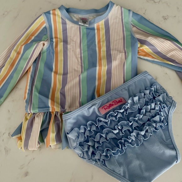 Ruffle Butts Rashguard - Picture 1 of 3